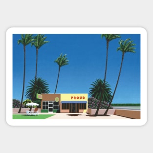 hiroshi nagai - Proud Funk Hiroshi Nagai Sticker